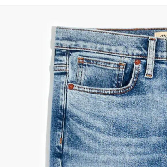 Madewell NF764 The Tall Girljean in Berryton Wash: Distressed NWT size 23 Tall - Picture 8 of 16